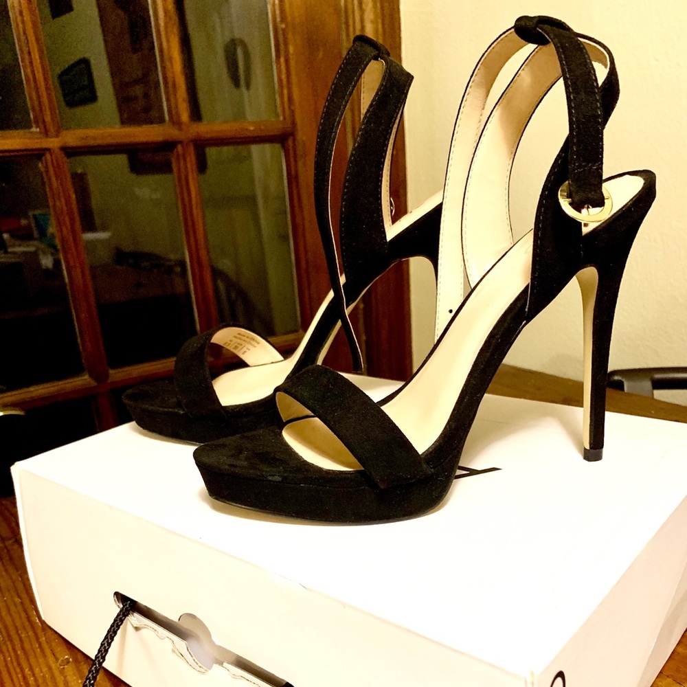 NWT Aldo Platform Suede Pump